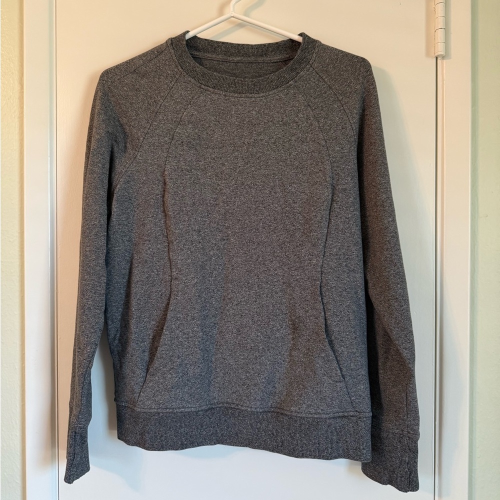 Lululemon Athletica Heather Gray Sweatshirt